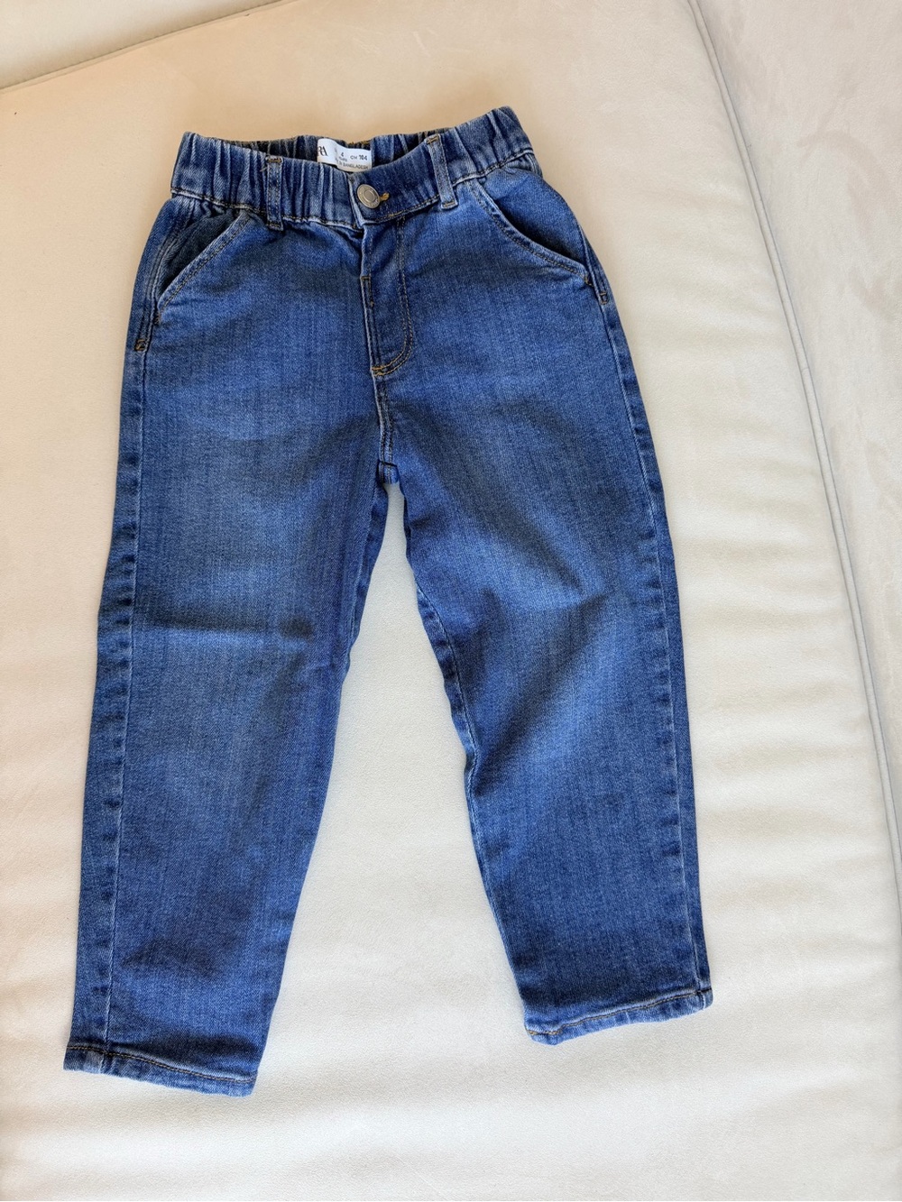 Zara Kids Dark Blue Denim Jogger Jeans